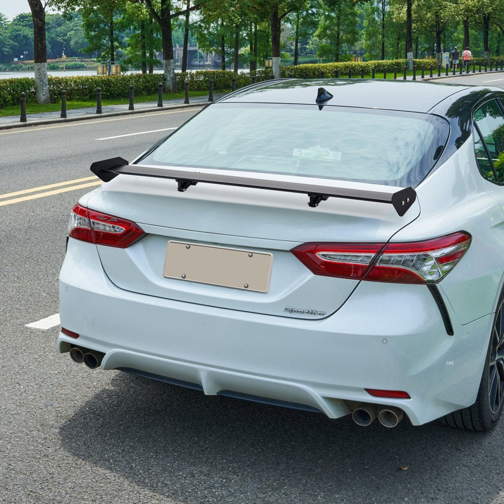 VEVOR GT Wing Car Spoiler, 43.3 inch Universal Spoiler with Single Deck, Adjustable Lightweight Aluminum, Car Rear