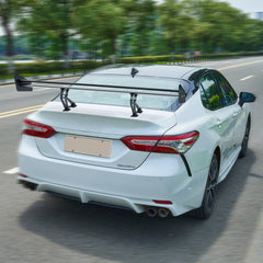 VEVOR GT Wing Car Spoiler, 53.1 inch Universal Spoiler with Double Deck, Adjustable Lightweight Aluminum, Car Rear