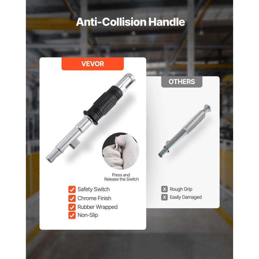 VEVOR Permanent Magnetic Lifter, 880 lbs Pulling Capacity, Heavy Duty N42 Neodymium Lifting Magnet with Release Handle