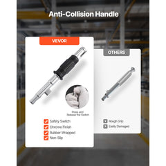 VEVOR Permanent Magnetic Lifter, 880 lbs Pulling Capacity, Heavy Duty N42 Neodymium Lifting Magnet with Release Handle