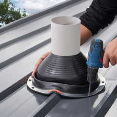 VEVOR 2 Pcs Roof Pipe Flashing Boots, Fit Pipe OD 6" to 11", Flexible EDPM Roofing Jack Pipe Flashing, High Temp -67℉