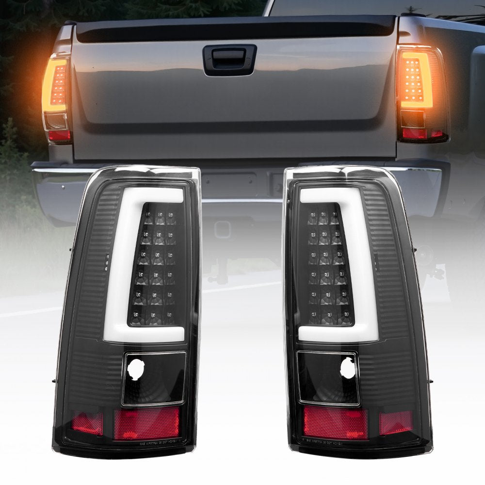 VEVOR Tail Light Assembly Compatible with 2003-2006 Chevy Silverado 1500 1500 HD 2500 2500 HD 3500, 2007-2007 Chevy