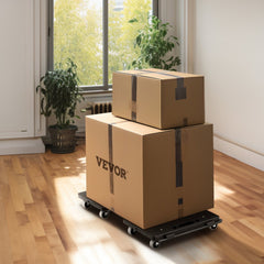 VEVOR Furniture Dolly, 500 lbs Capacity Each Count, Furniture Mover with Wheels, Portable Moving Rollers 4 Wheels Heavy