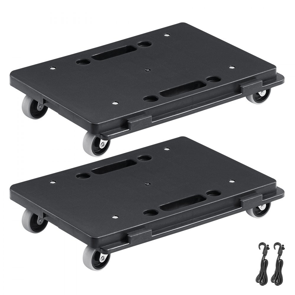 VEVOR Furniture Dolly, 500 lbs Capacity Each Count, Furniture Mover with Wheels, Portable Moving Rollers 4 Wheels Heavy