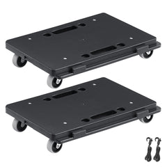 VEVOR Furniture Dolly, 500 lbs Capacity Each Count, Furniture Mover with Wheels, Portable Moving Rollers 4 Wheels Heavy