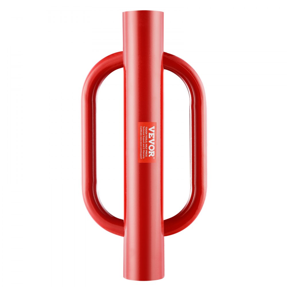 VEVOR Fence Post Driver with Handles, 4.11 in Inner Diameter T Post Pole Pounder, 22LB Heavy Duty Carbon Steel Hand
