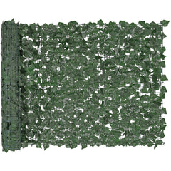 VEVOR Ivy Privacy Fence, 39 x 98 in Artificial Green Wall Screen, Greenery Ivy Fence with Strengthened Joint, Faux