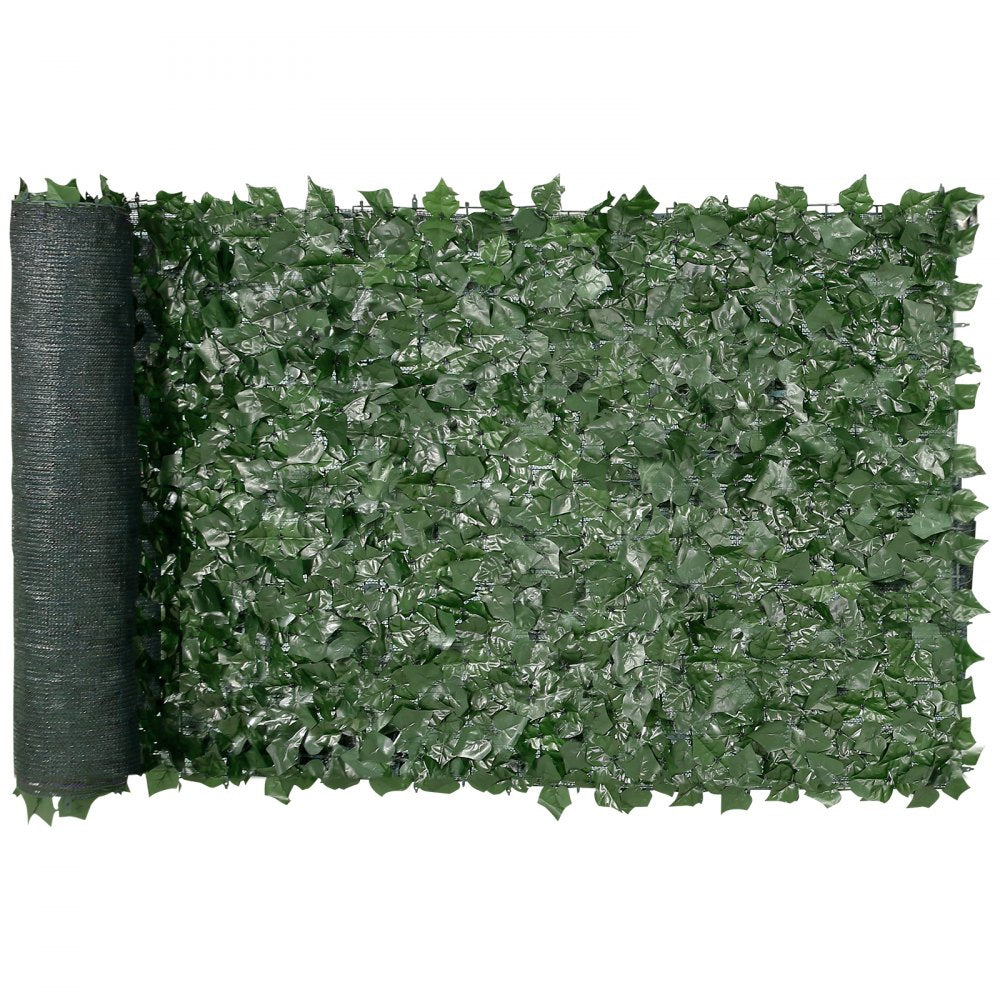 VEVOR Ivy Privacy Fence, 39 x 98 in Artificial Green Wall Screen, Greenery Ivy Fence with Mesh Cloth Backing and