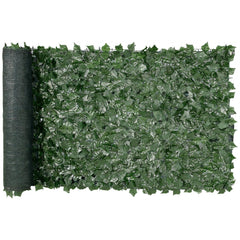 VEVOR Ivy Privacy Fence, 39 x 98 in Artificial Green Wall Screen, Greenery Ivy Fence with Mesh Cloth Backing and