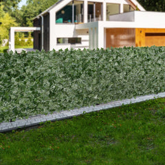 VEVOR Ivy Privacy Fence, 59 x 98 in Artificial Green Wall Screen, Greenery Ivy Fence with Mesh Cloth Backing and