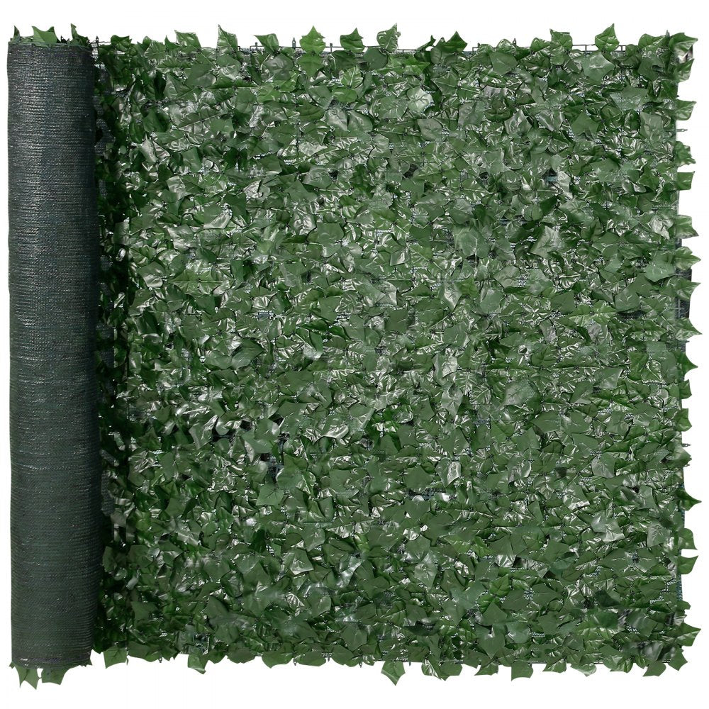 VEVOR Ivy Privacy Fence, 59 x 98 in Artificial Green Wall Screen, Greenery Ivy Fence with Mesh Cloth Backing and