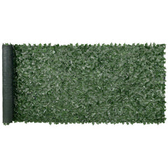 VEVOR Ivy Privacy Fence, 59 x 158in Artificial Green Wall Screen, Greenery Ivy Fence w/ Mesh Cloth Backing and
