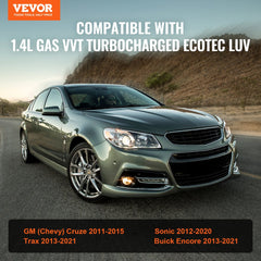 VEVOR Complete Turbo Turbocharger Chevy Chevrolet Cruze 2011-2015 with Gasket Kit and Solenoid Valve, Sonic 2012-2020 &