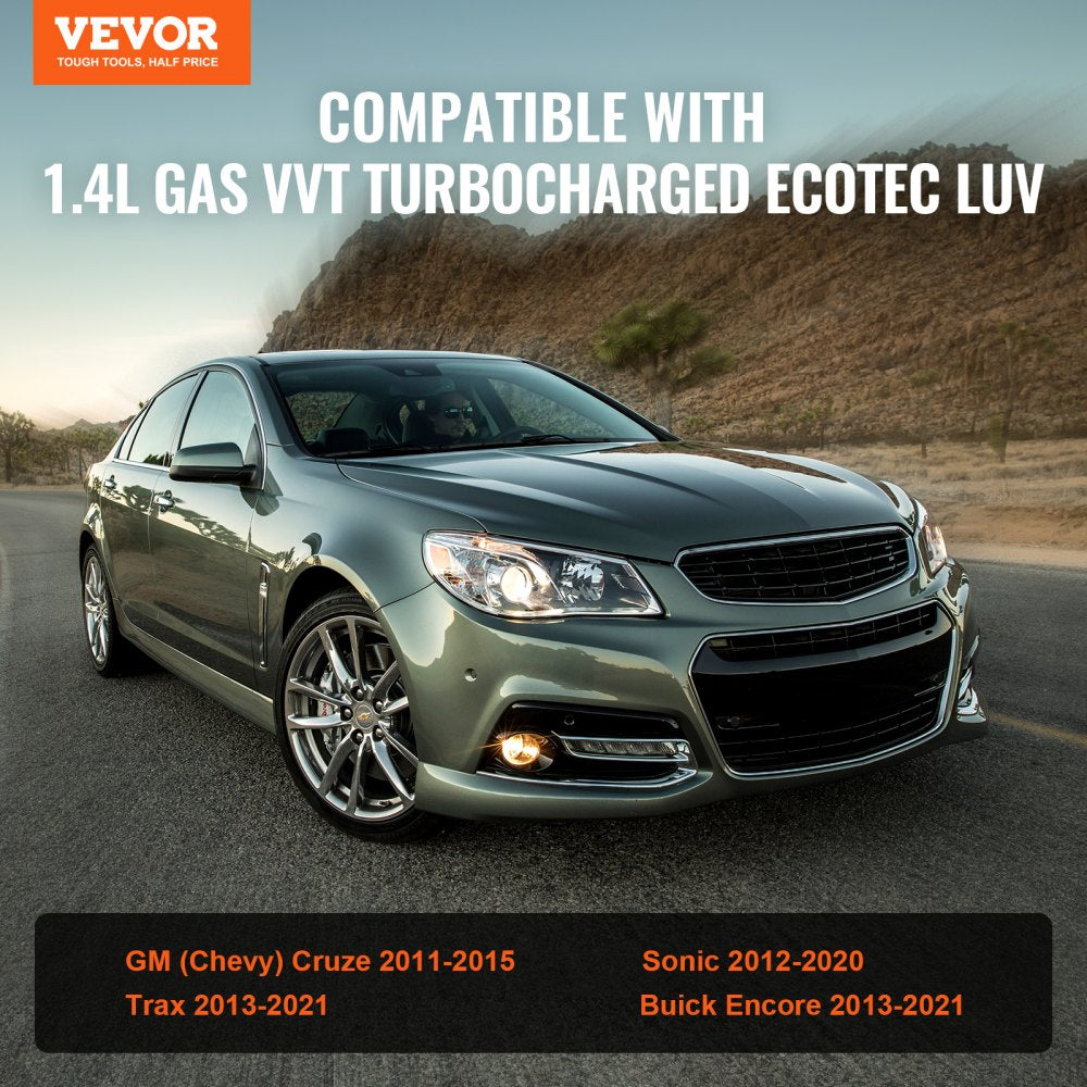 VEVOR Complete Turbo Turbocharger Chevy Chevrolet Cruze 2011-2015 with Gasket Kit, Sonic 2012-2020 & Trax 2013-2021 &