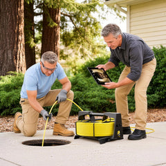 VEVOR 2026 Upgraded Sewer Camera with WiFi, 65.6ft/20m Drain Pipeline Camera, IP68 Snake Plumbing Cameras with Light