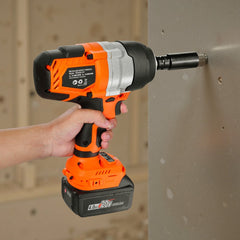 VEVOR Cordless Impact Wrench, 958.8 ft-lbs / 1300 N·m High Torque, 1/2 inch, 20V Electric Impact Wrench with Brushless