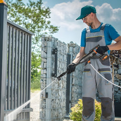 VEVOR Cordless Pressure Washer, 580-PSI 1.1 GPM Portable Power Cleaner, Handheld High-Pressure Car Washer Gun with