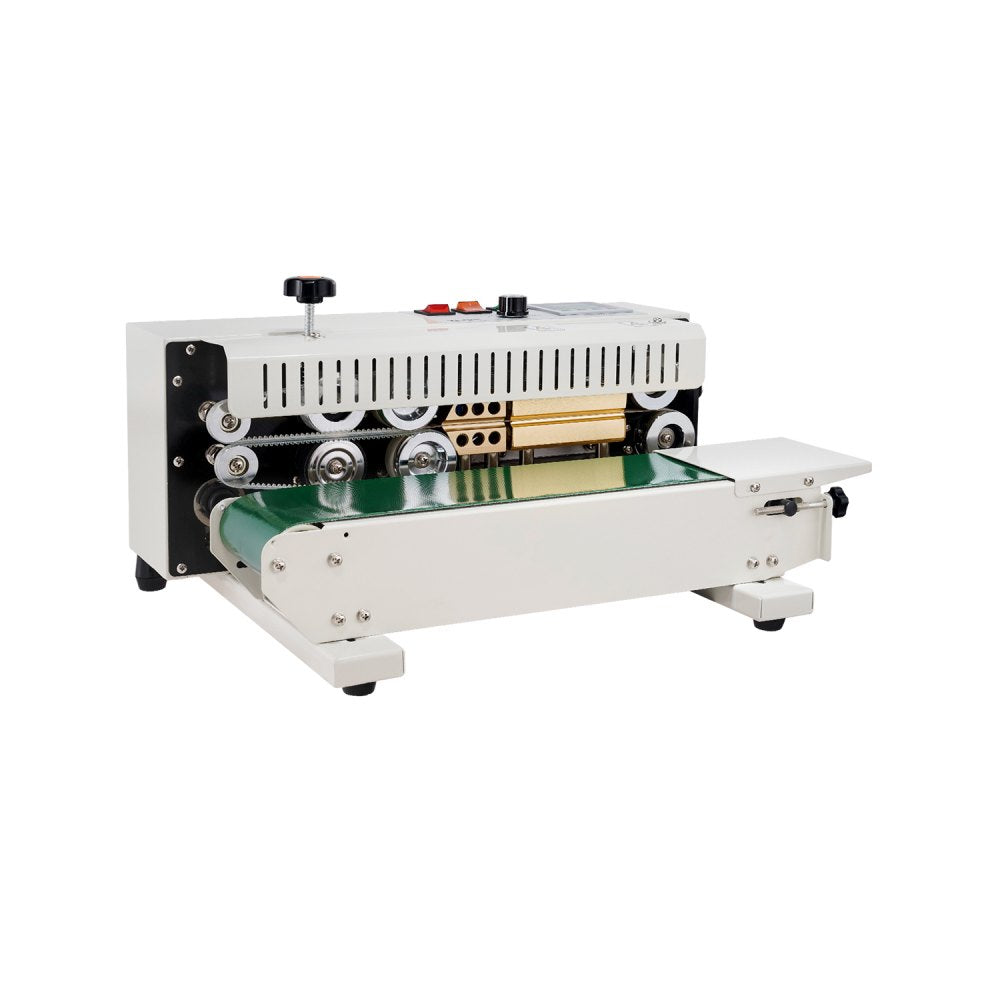 VEVOR Continuous Bag Band Sealing Machine, 0.24-0.47 in/6-12 mm Seal Width, Horizontal Band Sealer Machine with Digital