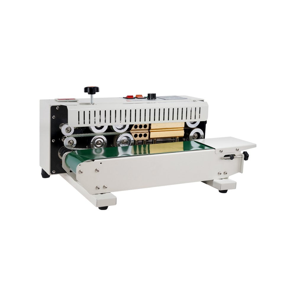 VEVOR Continuous Bag Band Sealing Machine, 0.24-0.47 in/6-12 mm Seal Width, Horizontal Band Sealer Machine with Digital