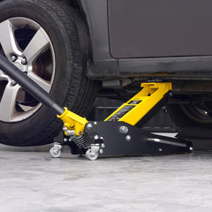 VEVOR Low Profile Floor Jack 2 Ton (4400 lbs) , Heavy Duty Aluminum Hydraulic Racing Floor Jack, Hydraulic Car Jack
