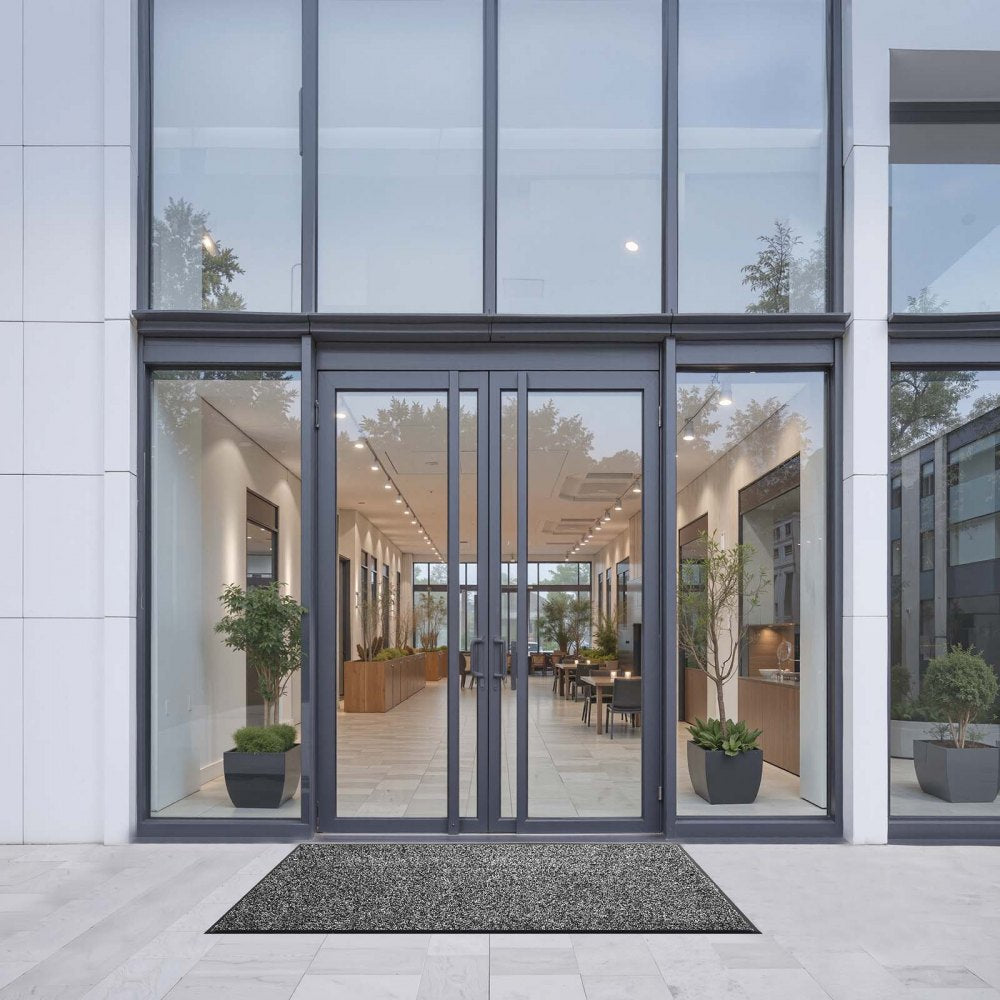 VEVOR Front Door Mat, 5 x 3 ft Commercial Floor Mat for Indoor and Outdoor, Industrial Entrance Carpet with PVC