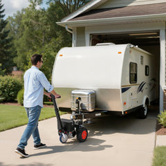 VEVOR Electric Trailer Dolly, 3600 lbs Max Trailer Weight 600 lbs Max Tongue Weight, DC 24V 800W Motorized Trailer
