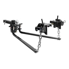 VEVOR Weight Distribution Hitch, 10000 lbs Max Towing & 1000 lbs Max Tongue, Weight Distributing Hitches Kit Includes 2