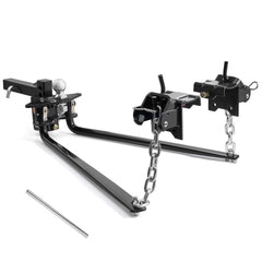 VEVOR Weight Distribution Hitch, 10000 lbs Max Towing & 1000 lbs Max Tongue, Weight Distributing Hitches Kit Includes 2
