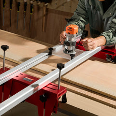 VEVOR Router Sled, 60 inches, Portable and Adjustable Slab Flattening Jig DIY Woodworking Router Sled for Flattening