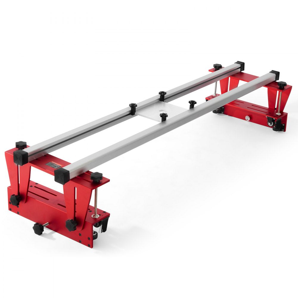VEVOR Router Sled, 60 inches, Portable and Adjustable Slab Flattening Jig DIY Woodworking Router Sled for Flattening