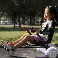 VEVOR Hoverboard Seat Attachment(Not included hoverboards), Compatible with All 6.5" 8" 8.5" 10" Hoverboards, Grips