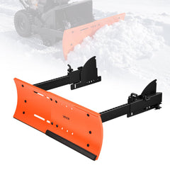 VEVOR Snow Plow Kit 22 to 32 in Width Adjustable Universal Plow Attachment, for Most Snowblowers, Dual-Mode Operation