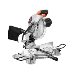 VEVOR Compound Miter Saw, 10-Inch Blade, 15 Amp Motor, 60-Tooth, Corded Single Bevel 0-45°, LED Precision Alignment
