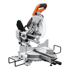 VEVOR Sliding Compound Miter Saw, 10-Inch Blade, 15 Amp Motor, 60-Tooth, Corded Double Bevel Sliding Miter Saw, LED
