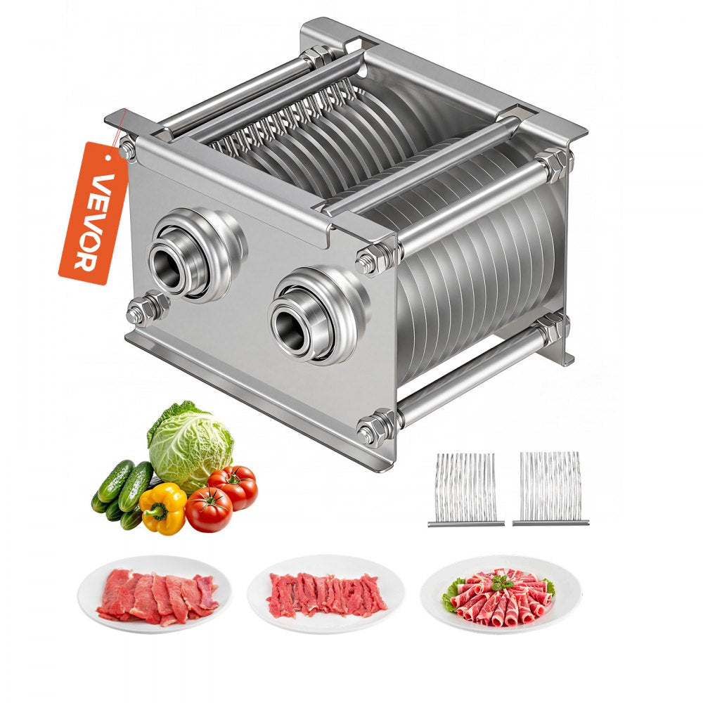 VEVOR Meat Cutter Machine Blade, 7 mm Replacement Commercial Blade for Model 90 Food Slicer, Stainless Steel, for