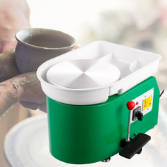 VEVOR Pottery Wheel 28cm Pottery Forming Machine 350W Electric Pottery Wheel with Adjustable Feet Lever Pedal DIY Clay