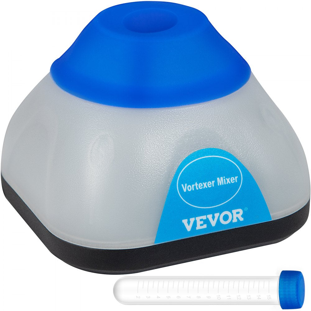VEVOR Vortex Mixer, 3000rpm Mini Vortex Mixer Shaker, Touch Function Scientific Lab Vortex Shaker, Mix Up to 50ml, 6mm