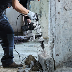 VEVOR Demolition Jack Hammer, 1400W Electric Jackhammer Heavy Duty, 2pcs Chisels Bits Chipping with Case, 2900 BPM