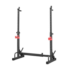 VEVOR Power Cage Squat Rack, Home Gym Power Rack with Adjustable Height & Width, 550LBS Strength Training Workout