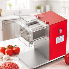 VEVOR Meat Cutting Machine, 850W Commercial Slicer, 3.5mm Heavy Duty Stainless Steel Blade Shredder for Boneless Meat
