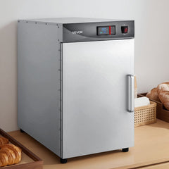 VEVOR Electric Hot Box Food Warmer, 5-Tier Commercial Warming Cabinet with Water Tray, Single-Door and Adjustable