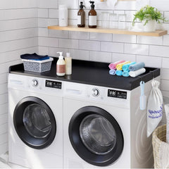 VEVOR Washer Dryer Countertop, 54" x 27" Wooden Washer and Dryer Countertop, Water-Resistant Laundry Machine Topper
