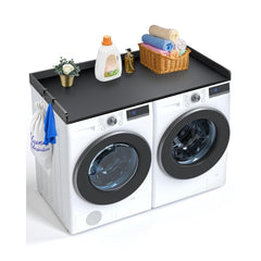 VEVOR Washer Dryer Countertop, 54" x 27" Wooden Washer and Dryer Countertop, Water-Resistant Laundry Machine Topper
