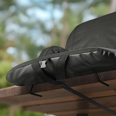 VEVOR Stadium Seat, 6 Adjustable Angle Wide Bleacher Chair, 2.9'' Cushion Padded Stadium Seat with Armrest and Back