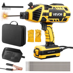 VEVOR Portable Handheld Welding Machine, 20-120A Portable ARC Welder with 5-Level Current Adjustment & IGBT Inverter