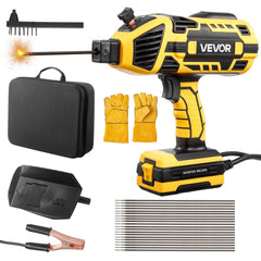 VEVOR Portable Handheld Welding Machine, 20-140A Portable ARC Welder with 5-Level Current Adjustment & IGBT Inverter