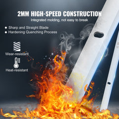 VEVOR Thickness Planer Blades, 13-inch, HSS Crafted for Durability, HRC55-60, Easy Installation with Pre-drilled Holes