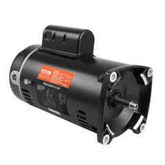 VEVOR 1.5 HP Pool Pump Motor, 56Y Frame, 115V((12.8 Amps))/230V(6.4 Amps) 3450 RPM, 60Hz, 1.1 Service Factor, 90μF/250V