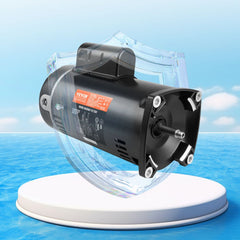 VEVOR 1 HP Pool Pump Motor, 56Y Frame, 115V(9 Amps)/230V(4.5 Amps) 3450RPM, 60Hz, 1.25 Service Factor, 90μF/250V