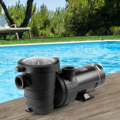 VEVOR Above Ground Pool Pump, 1HP, 80 GPM Max. Flow Single Speed Swimming Pool Pump, 120V 3450 RPM 36 ft Max. Head Lift